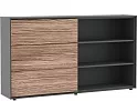 Офисный шкаф со слайд-дверью