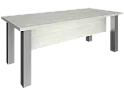 Стол для руководителя на металлокаркасе