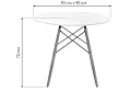 Обеденный стол круглый Table 90