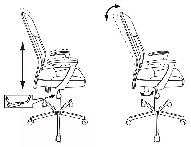фото кресло CH-605 №5