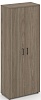 Офисный шкаф высокий широкий (2 высоких фасада, задняя стенка ЛДСП