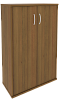 Офисный шкаф средний широкий (2 средние двери ЛДСП)