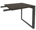 Брифинг-приставка к столу Onix на О-образном металлокаркасе