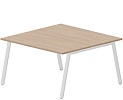 Составной Стол на 2 рабочих места (меламиновые аутлеты)
