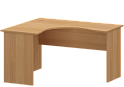 Письменный стол криволинейный, левый