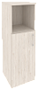 Офисный шкаф средний узкий (лев/прав) 
