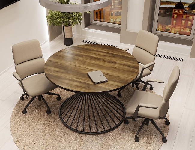 фото столы переговоров Oak №2