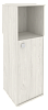 Офисный шкаф средний узкий правый