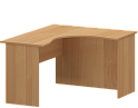 Письменный стол криволинейный, правый