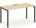 Стол письменный на металлокаркасе на П-образных опорах 40х40 Style Project