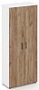 Офисный шкаф высокий широкий (2 высоких фасада, задняя стенка ЛДСП