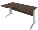 Стол эргономичный на металлокаркасе (левый)