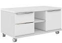 Тумба мобильная 2 ящика и дверь (правая)