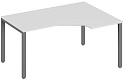 Стол эргономичный Trend на П-образном металлокаркасе, правый