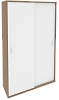 Офисный шкаф-купе комбинированный (полки + гардероб)