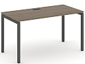 Стол письменный на металлокаркасе на П-образных опорах 40х40 Style Project