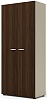 Офисный шкаф высокий с глухими фасадами