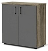 Офисный шкаф для документов низкий закрытый
