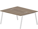 Составной Стол на 2 рабочих места (4 громмета)