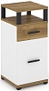 Тумба опорная/приставная 1 ящик + 1 распашной фасад. С надставкой.