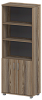 Офисный шкаф широкий высокий полузакрытый (ЛДСП)