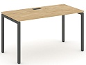 Стол письменный на металлокаркасе на П-образных опорах 40х40 Style Project