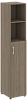 Офисный шкаф узкий полуоткрытый Л/ПР
