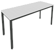 Стол письменный на П-образном металлокаркасе Slim