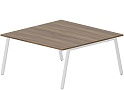 Составной Стол на 2 рабочих места (меламиновые аутлеты)