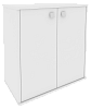 Офисный шкаф низкий широкий