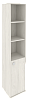 Офисный шкаф высокий узкий правый