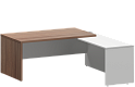 Стол руководителя с приставкой (правый)
