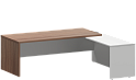 Стол руководителя с приставкой (правый)