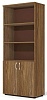 Офисный шкаф комбинированный открытый, высокий
