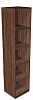 Офисный шкаф высокий узкий