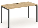 Стол письменный на металлокаркасе на П-образных опорах 40х40 Style Project