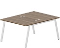 Составной Стол на 2 рабочих места (4 громмета)