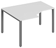 Стол эргономичный Trend на П-образном металлокаркасе, левый