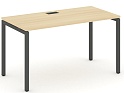 Стол письменный на металлокаркасе на П-образных опорах 40х40 Style Project