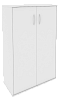 Офисный шкаф средний широкий (2 средние двери ЛДСП)