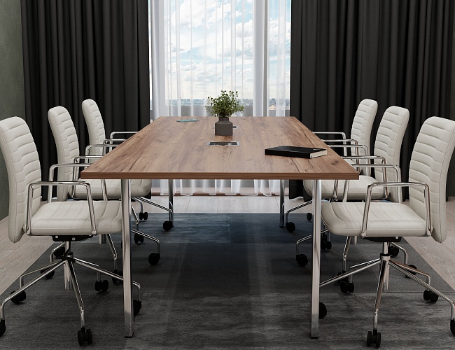 фото столы Проджект Люкс Дуб №2