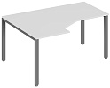Стол эргономичный Trend на П-образном металлокаркасе, левый