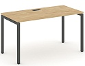 Стол письменный на металлокаркасе на П-образных опорах 40х40 Style Project