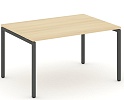 Стол переговорный на П-образных опорах 40х40