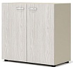 Офисный шкаф низкий с глухими фасадами