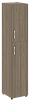 Офисный шкаф узкий закрытый Л/ПР