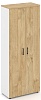 Офисный шкаф высокий широкий (2 высоких фасада, задняя стенка ЛДСП