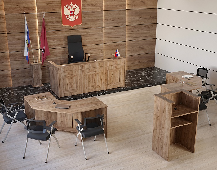 фото мебель для залов суда Kodex					