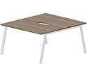 Составной Стол на 2 рабочих места (2 эргономичных выреза)