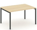 Стол переговорный на П-образных опорах 40х40